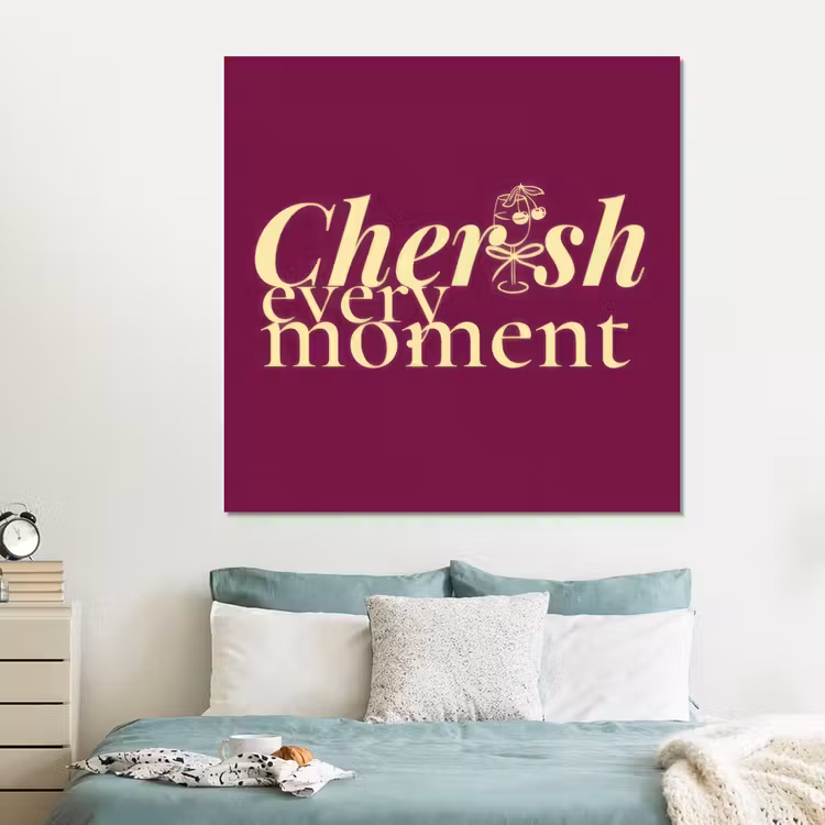 Forex - Cherish every moment - Cocktailglas - Bordeaux — 2