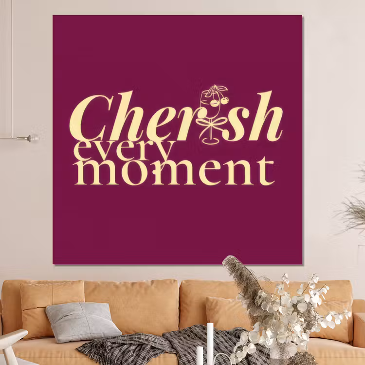 Forex - Cherish every moment - Cocktailglas - Bordeaux — 4