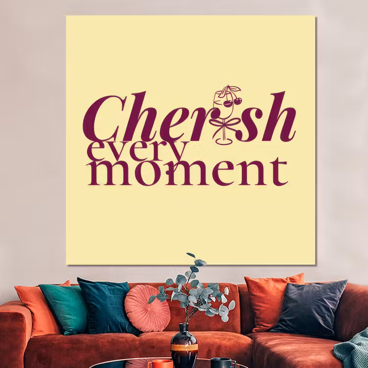 Forex - Cherish every moment - Cocktailglas - Geel — 3