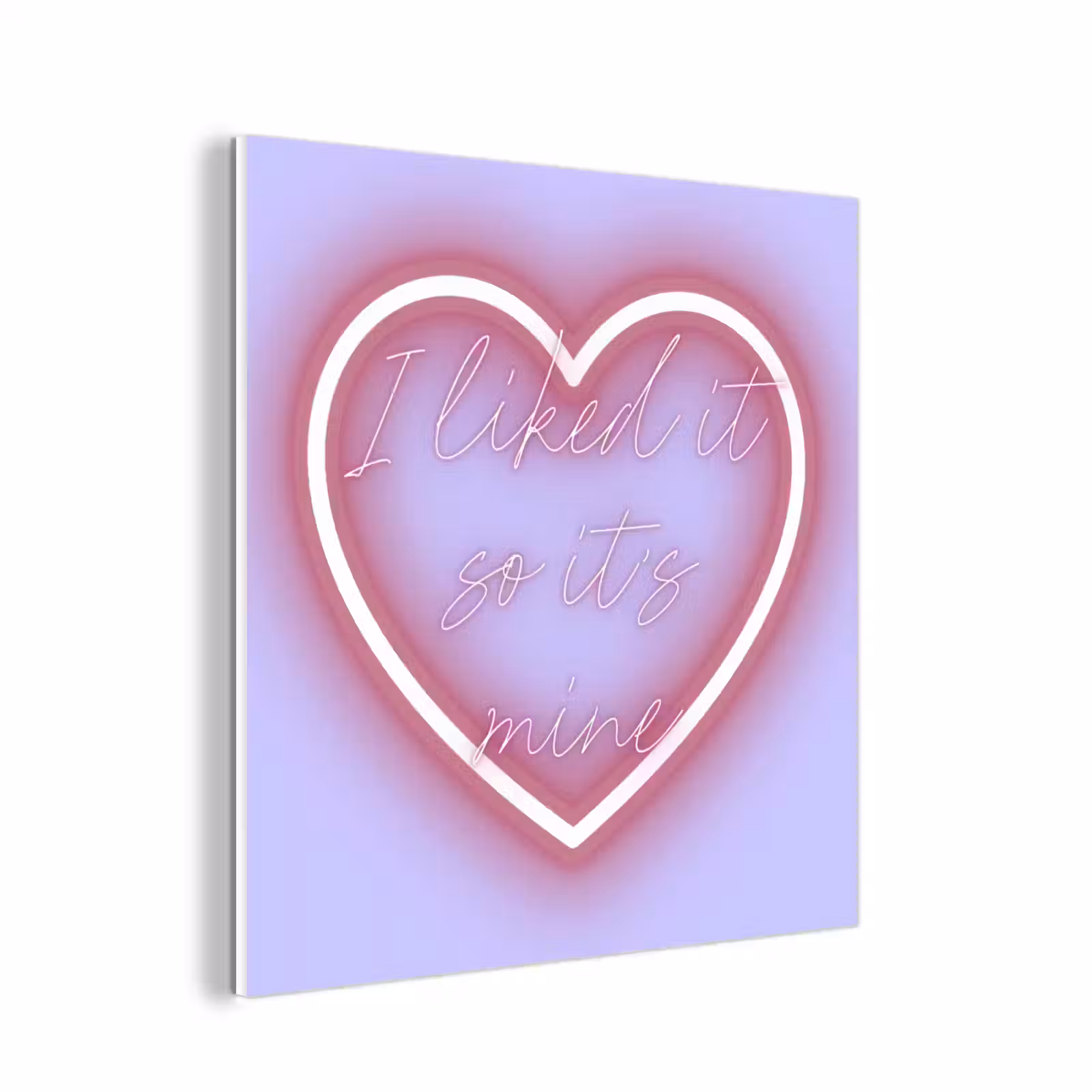 Forex - I liked it so it's mine - Neon hart - Paars — 1