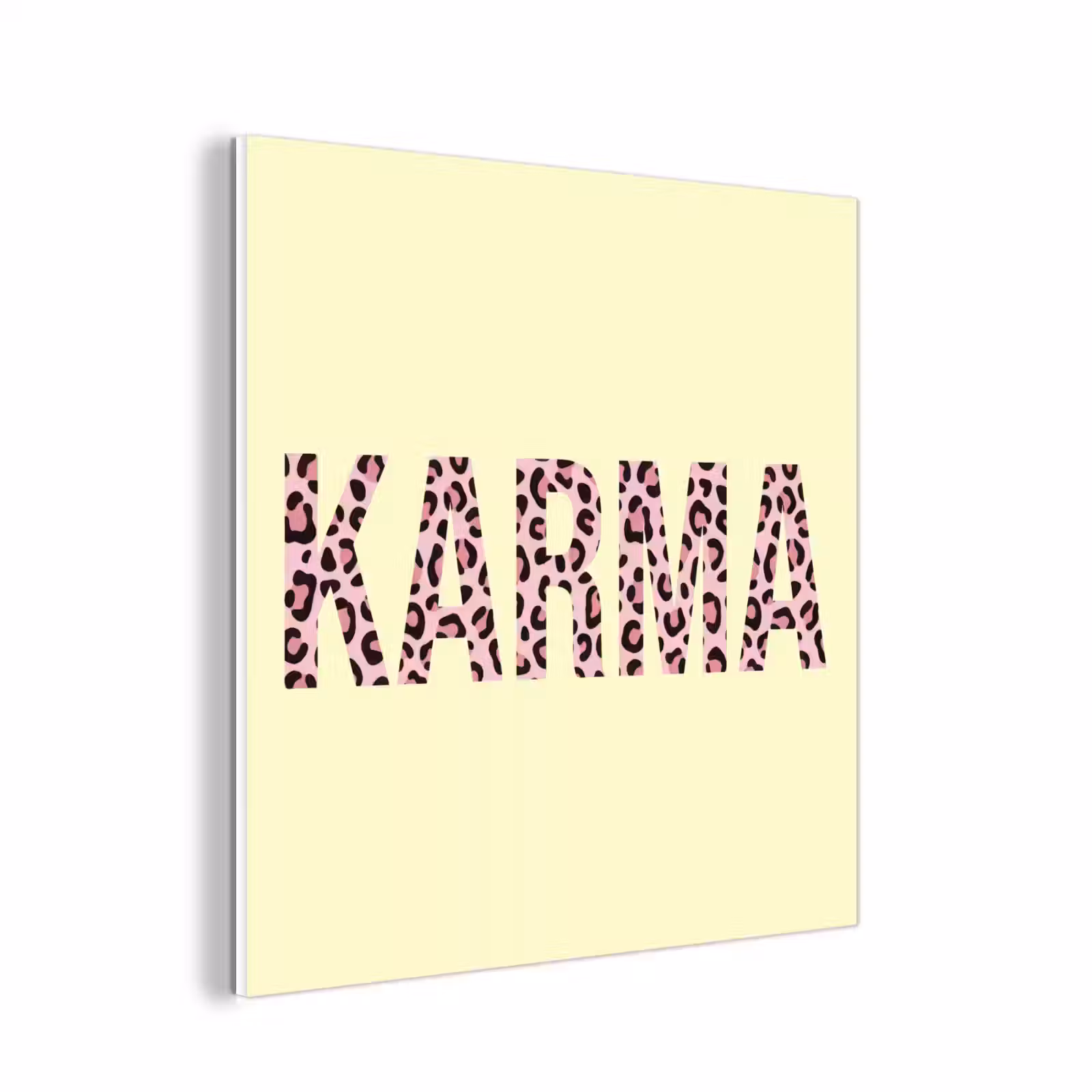 Forex - Karma - Luipaardprint - Geel — 1