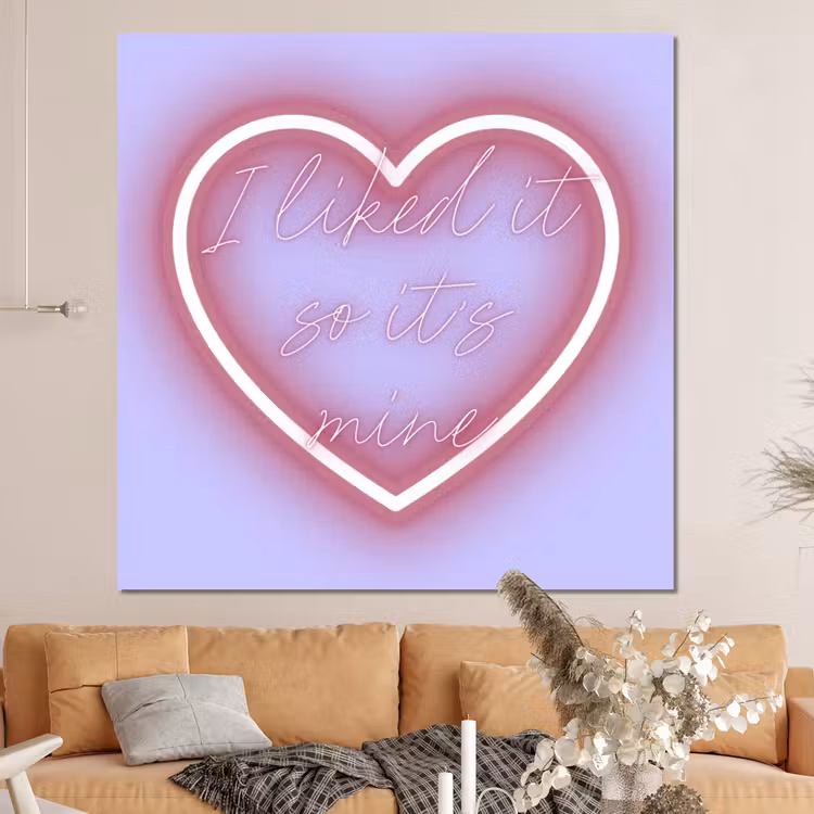 Forex - I liked it so it's mine - Neon hart - Paars — 4
