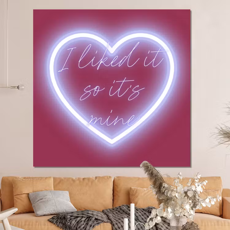 Forex - I liked it so it's mine - Neon hart - Roze — 4