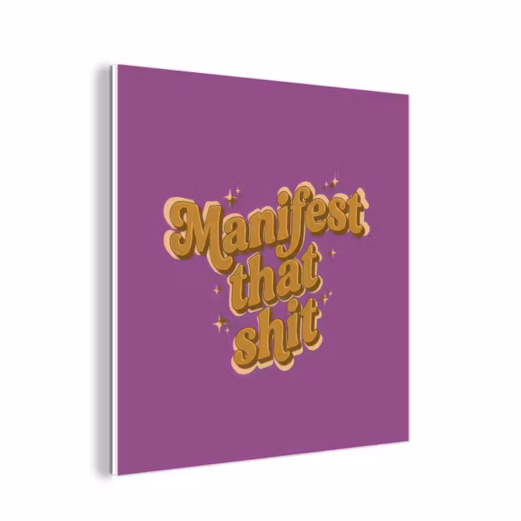 Forex - Manifest that shit - Paars - Glitter — 1