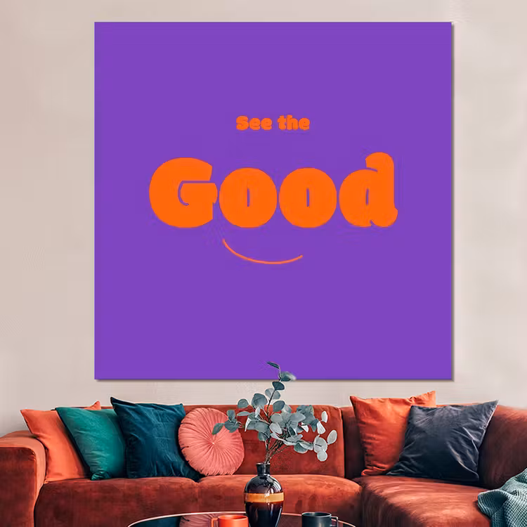 Forex - See the good - Oranje - Paars - Smiley — 3