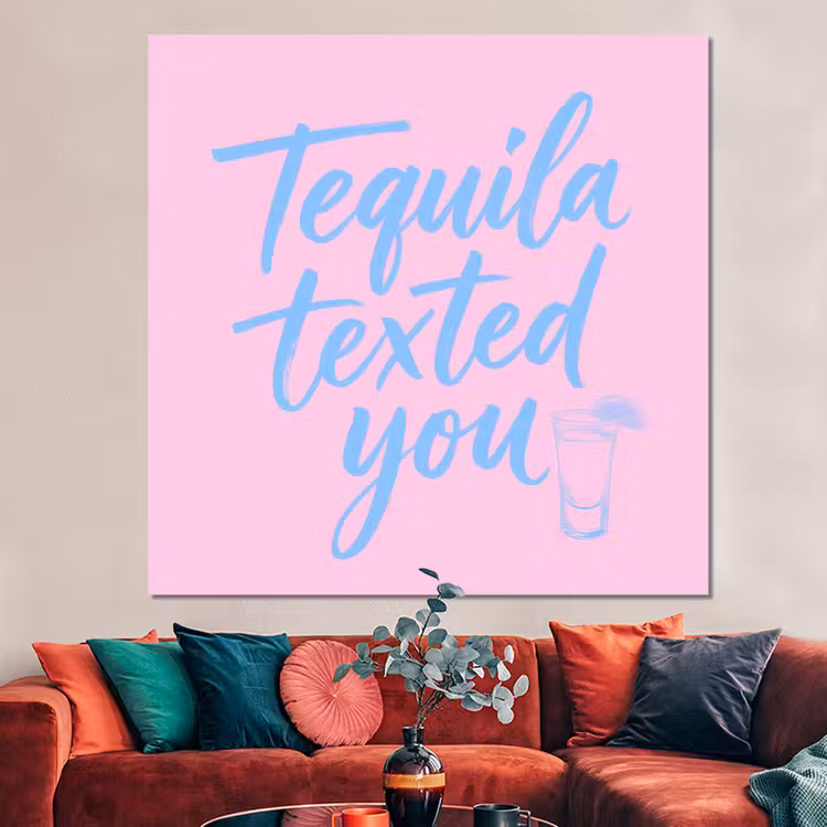 Forex - Tequila texted you - Roze - Blauw — 3