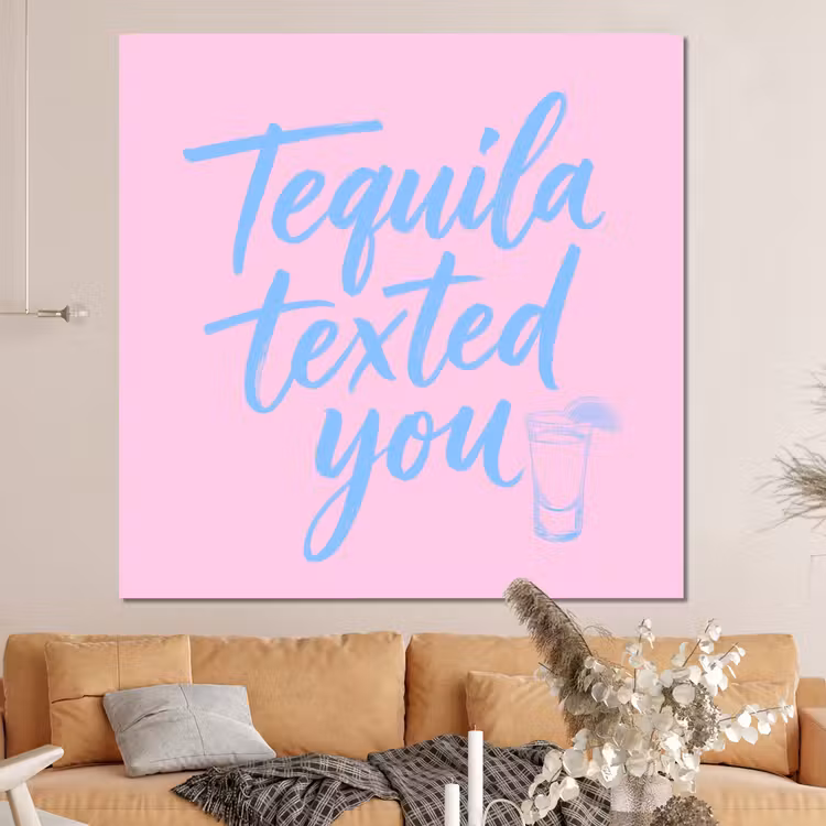 Forex - Tequila texted you - Roze - Blauw — 4