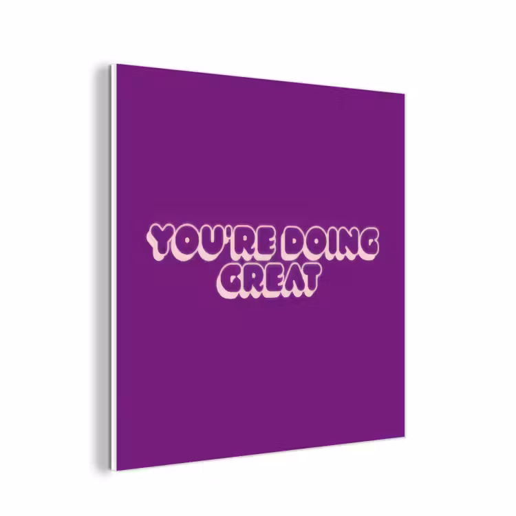 Forex - You're doing great - Paars - Bubble letters — 1