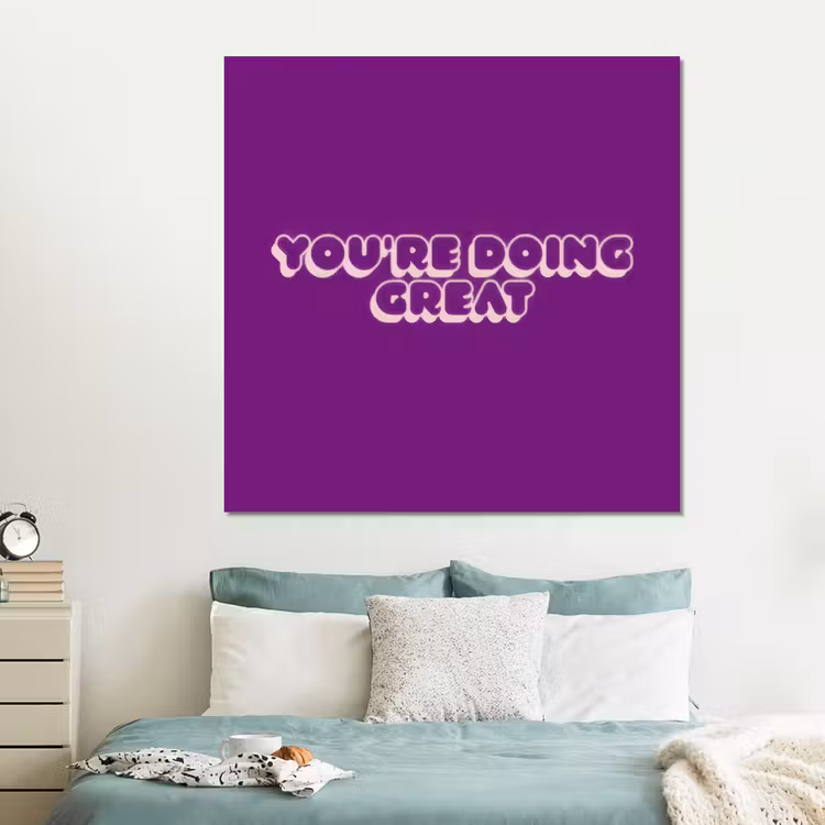 Forex - You're doing great - Paars - Bubble letters — 2