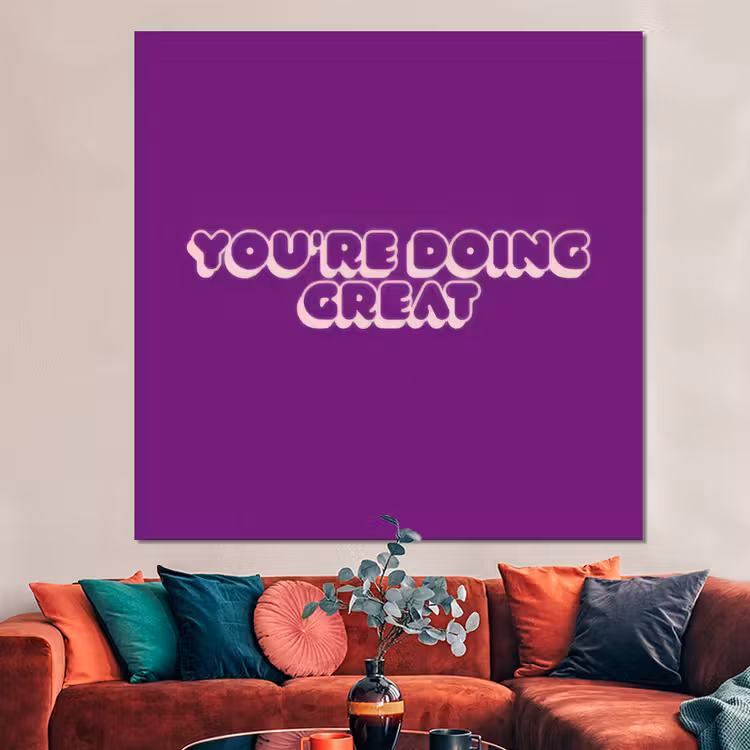 Forex - You're doing great - Paars - Bubble letters — 3