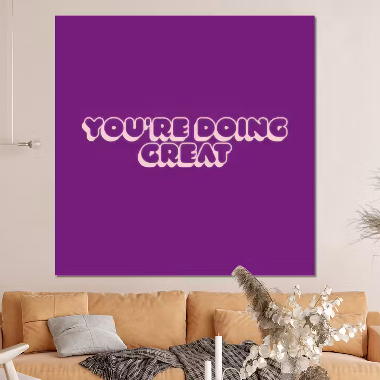 Forex - You're doing great - Paars - Bubble letters — 4