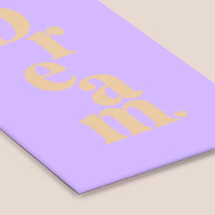 Poster met lijst - Dream — 7