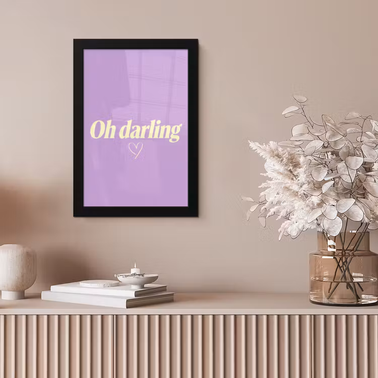 Poster met lijst - Oh Darling Lila — 5