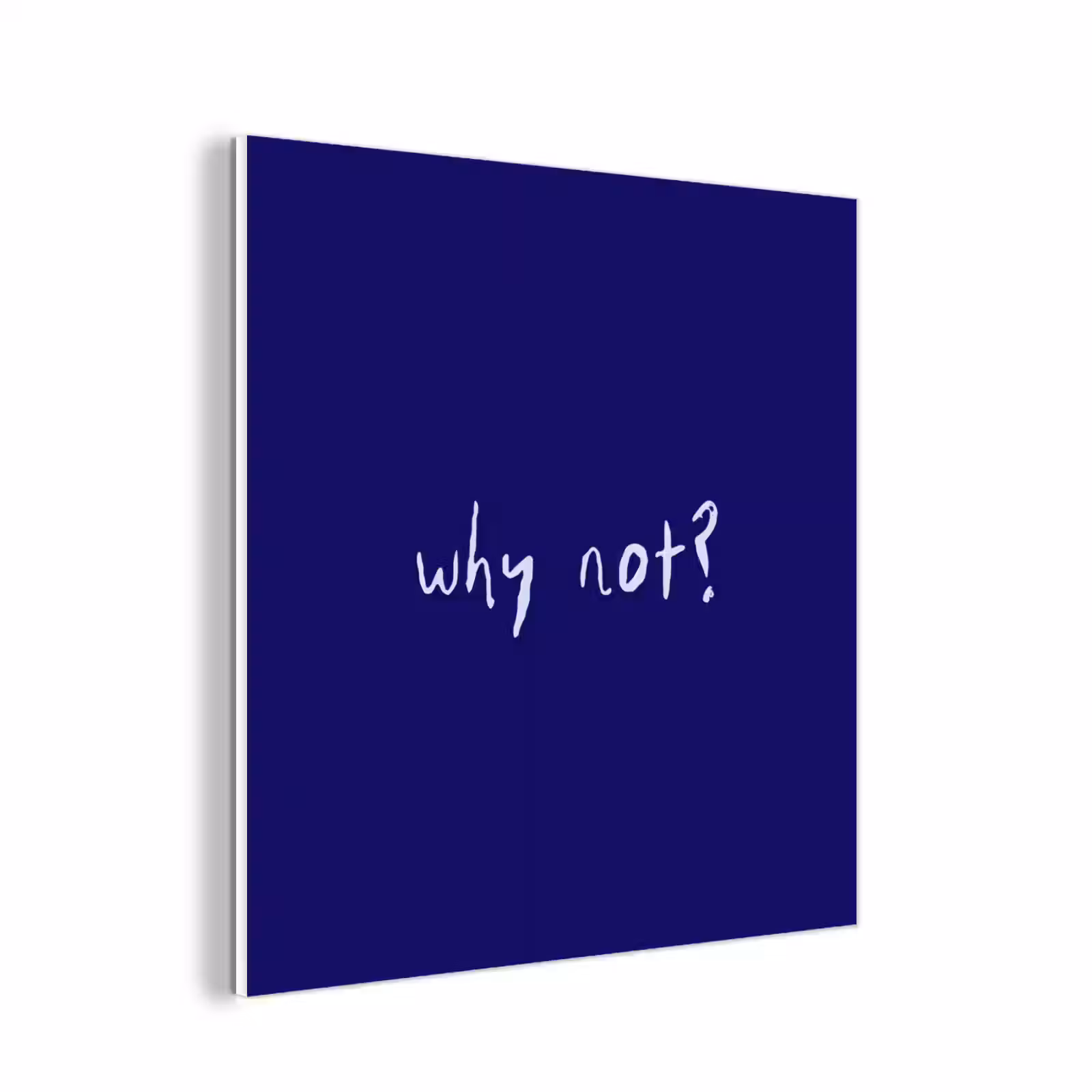 Forex - Why not - Blauw - Handgeschreven — 1