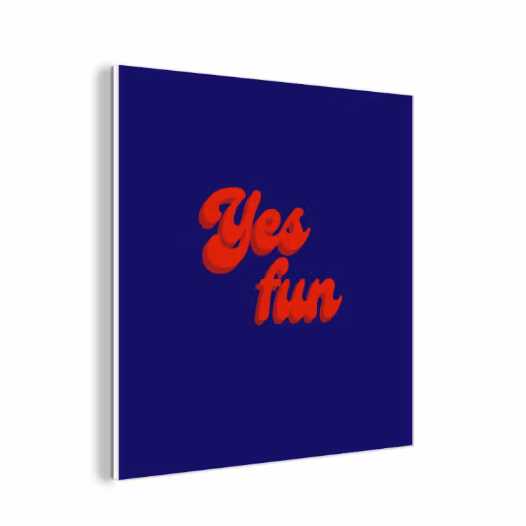 Forex - Blauw - Rood - Yes fun - 3D — 1