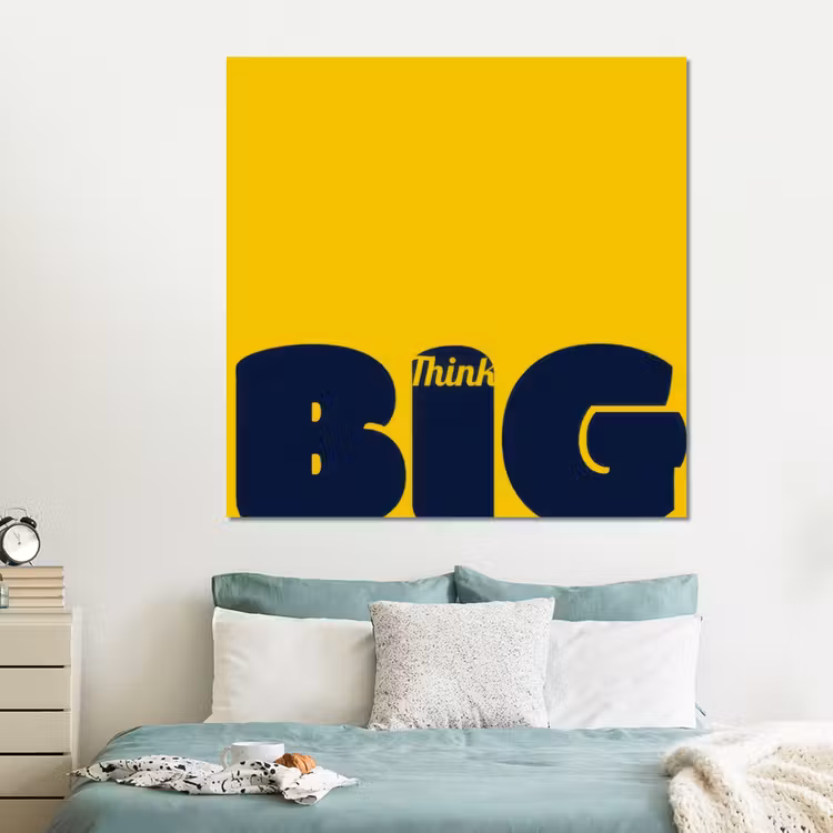 Forex - Geel - Think big - Grafisch — 2