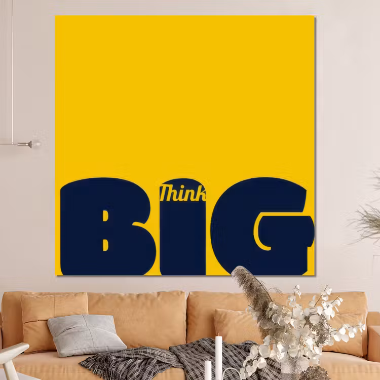 Forex - Geel - Think big - Grafisch — 4