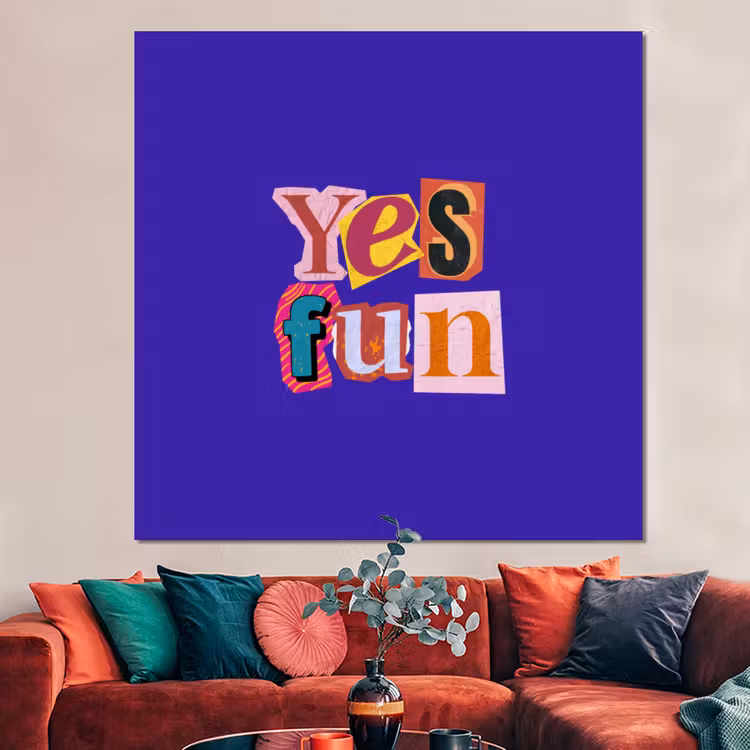 Forex - Yes fun - Kleurrijk - Collage-stijl — 3