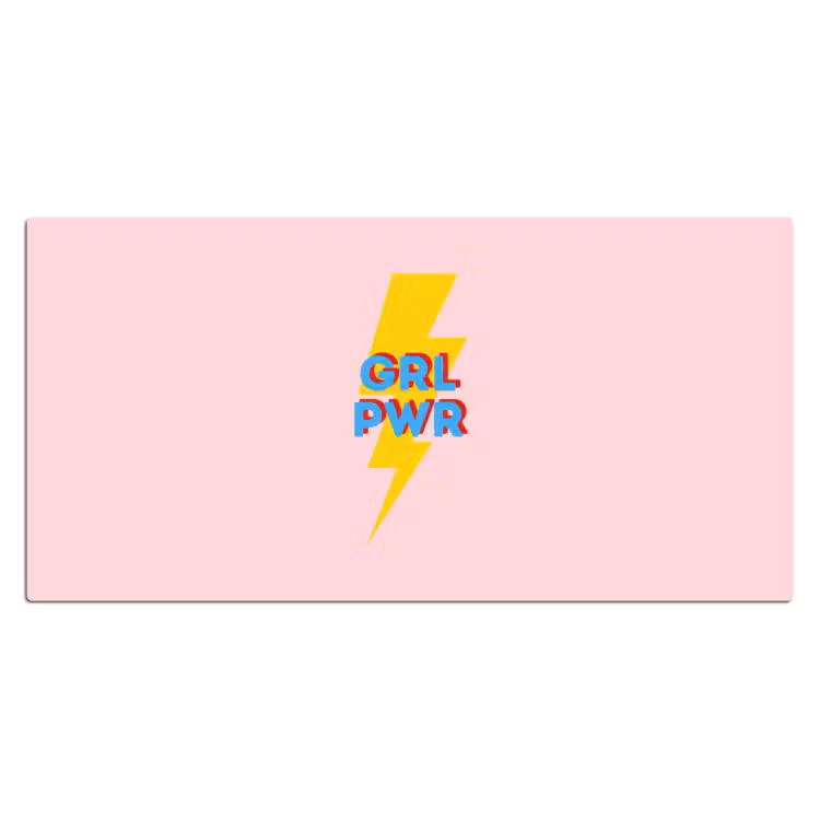 Bureau onderlegger - Grl Pwr Bliksemschicht — 2