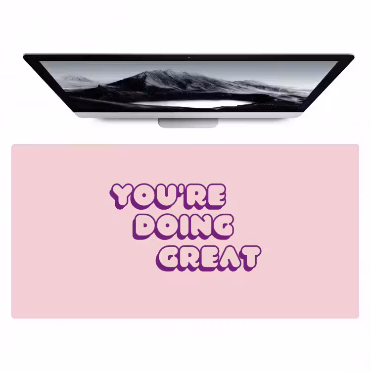 Bureau onderlegger - You're Doing Great Trapsgewijs