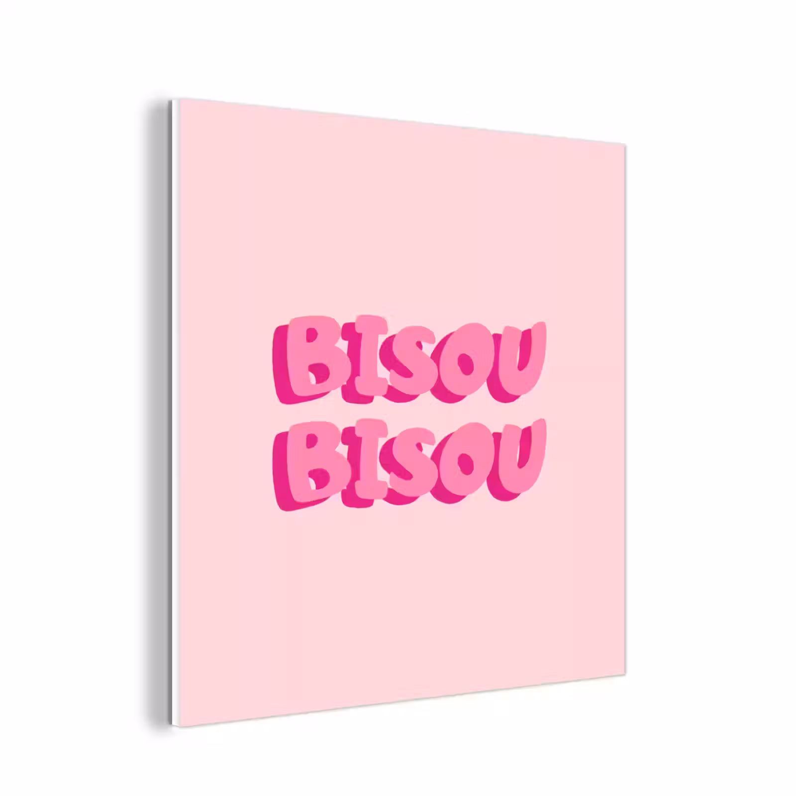 Forex - Bisou - Roze - Dikke letters — 1