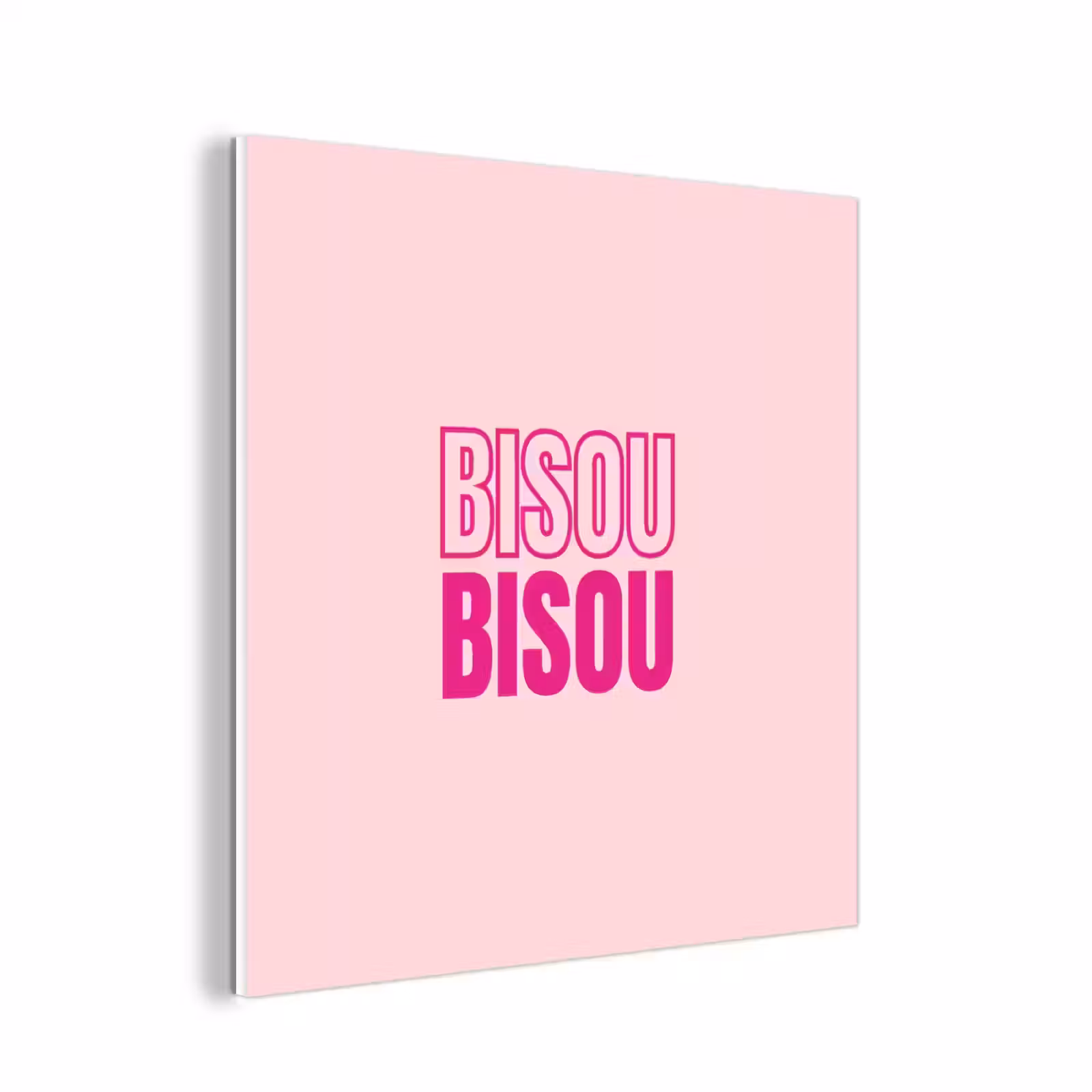 Forex - Bisou - Roze - Minimalistisch — 1