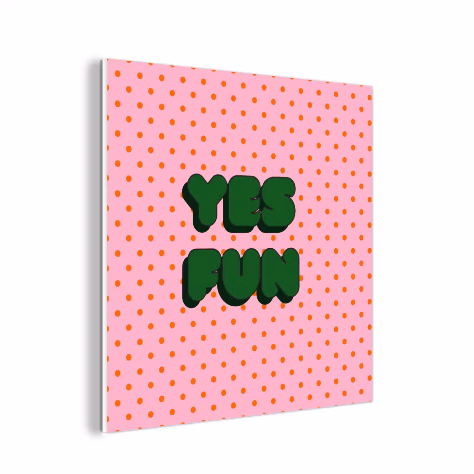 Forex - Yes fun - Groen - Roze - Stippen — 1