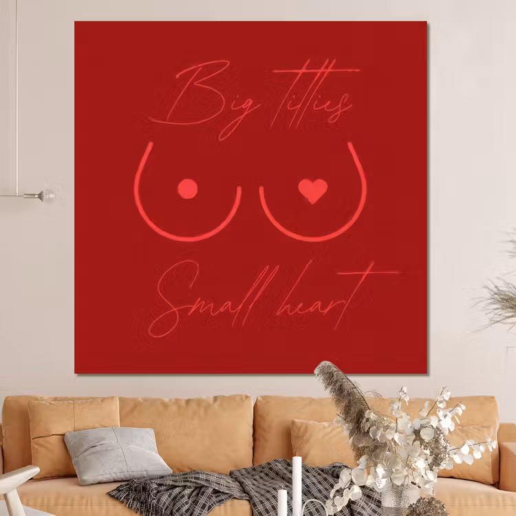 Forex - Big titties small heart - Rood - Hart — 4