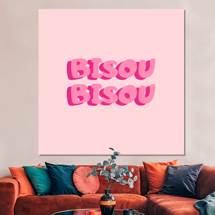 Forex - Bisou - Roze - Dikke letters — 3
