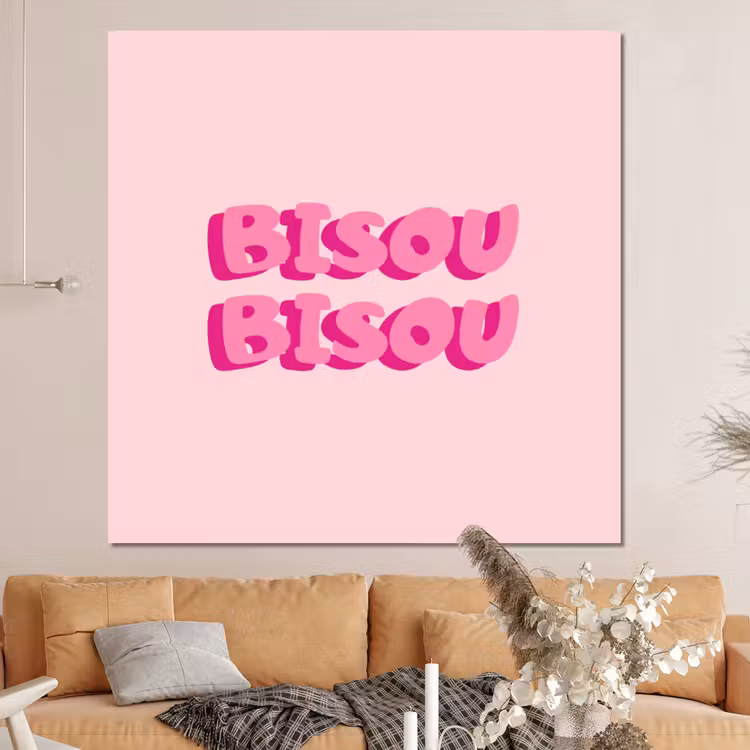 Forex - Bisou - Roze - Dikke letters — 4