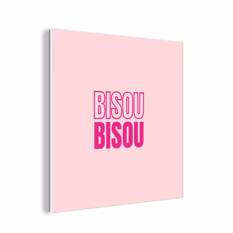 Forex - Bisou - Roze - Minimalistisch — 1