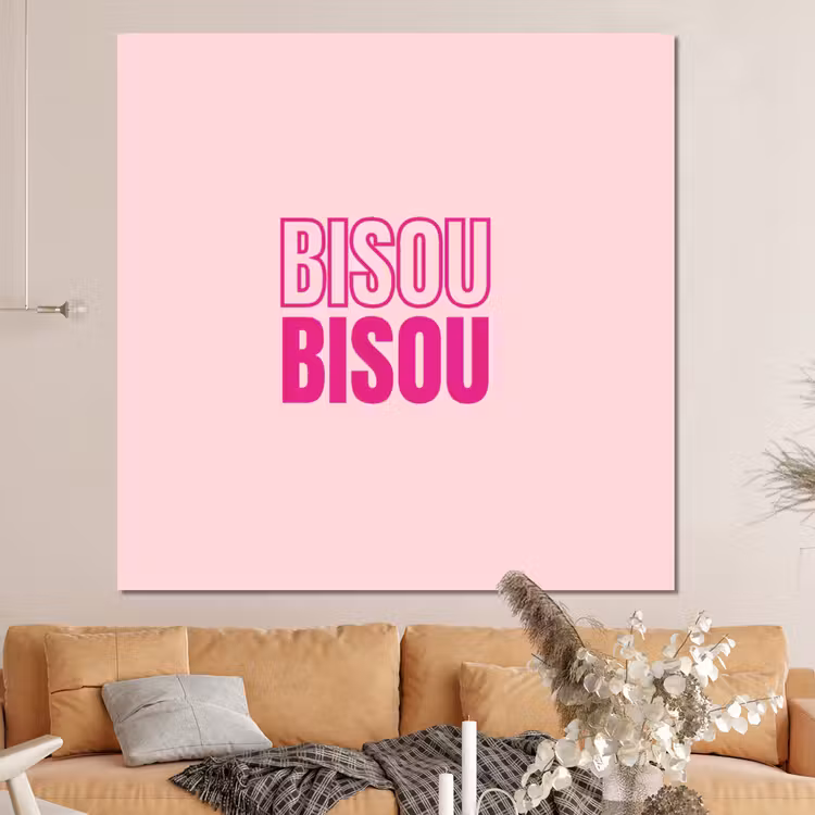 Forex - Bisou - Roze - Minimalistisch — 4