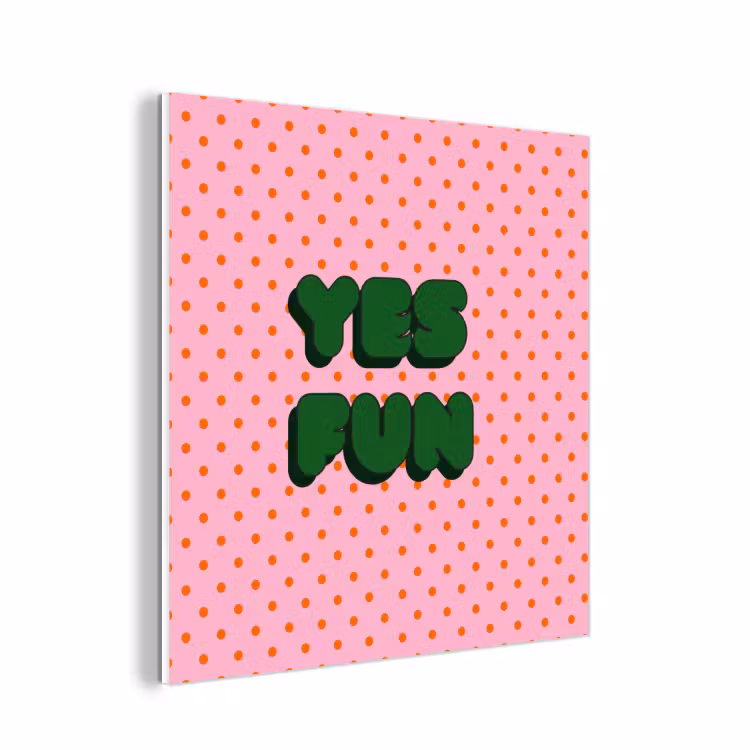 Forex - Yes fun - Groen - Roze - Stippen — 1