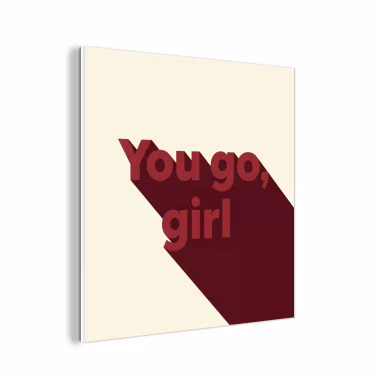 Forex - you go girl - 3D - Rood — 1