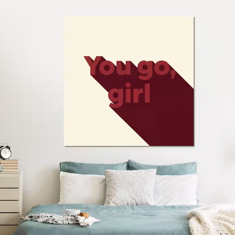 Forex - you go girl - 3D - Rood — 2