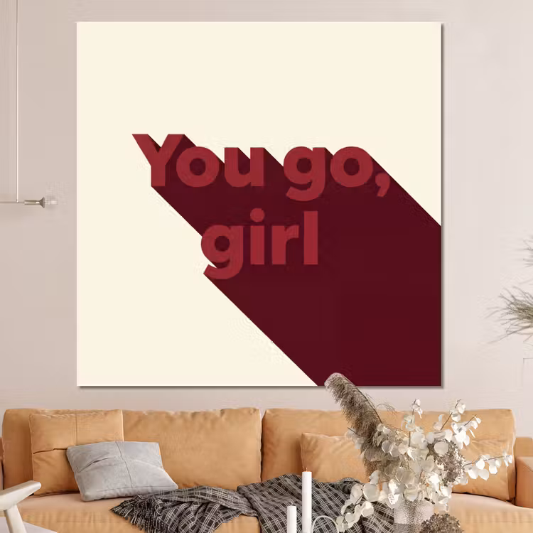 Forex - you go girl - 3D - Rood — 4