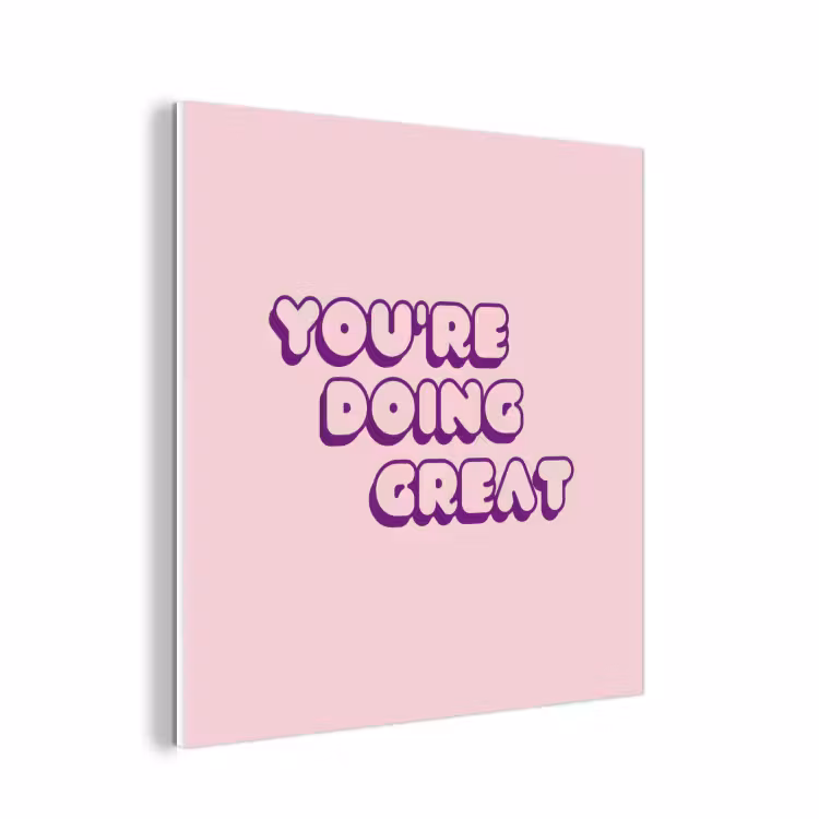 Forex - You're doing great - Roze - Bubble letters — 1