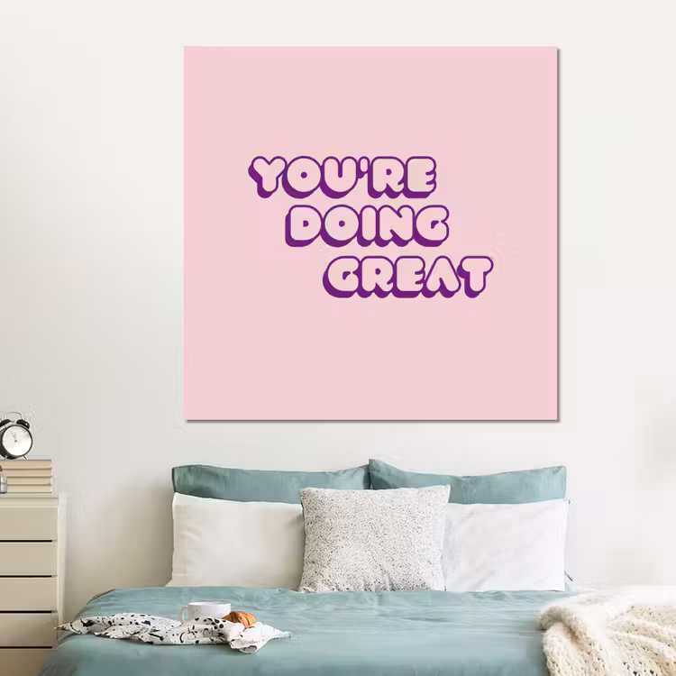 Forex - You're doing great - Roze - Bubble letters — 2