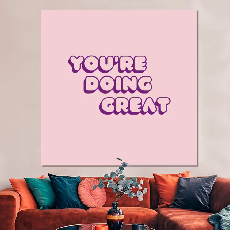 Forex - You're doing great - Roze - Bubble letters — 3