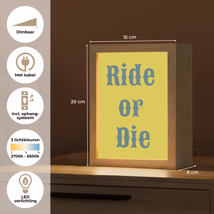 Tafellamp - Ride Or Die — 7