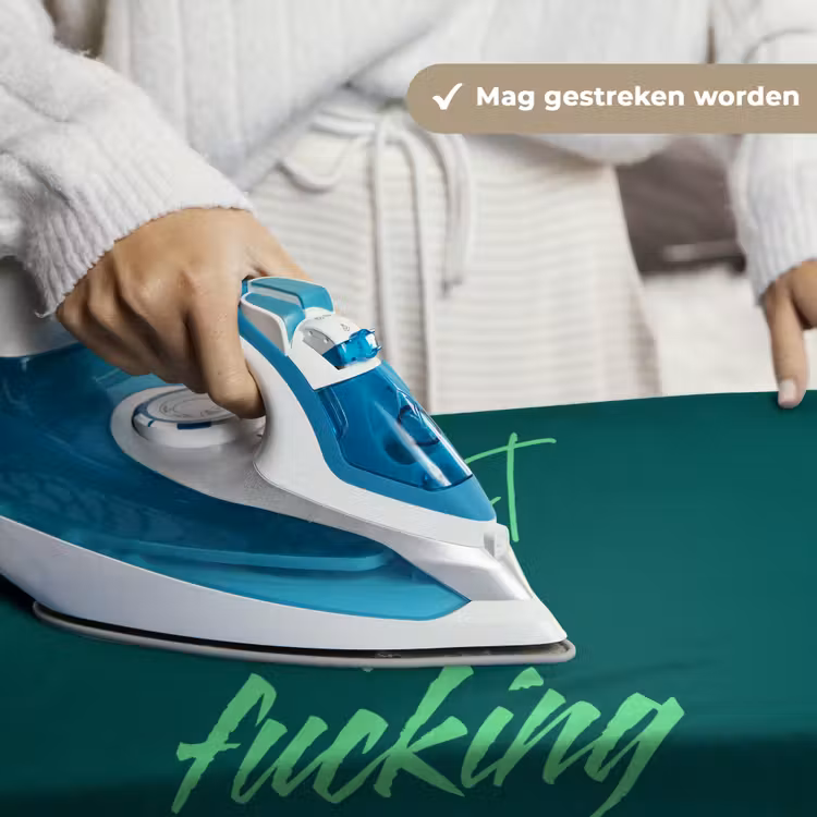 Wandkleed - c'est la fucking vie - Groen - Handgeschreven — 6