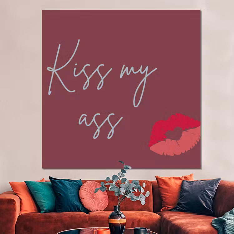 Forex - Kiss my ass - Lip - Bordeaux — 3