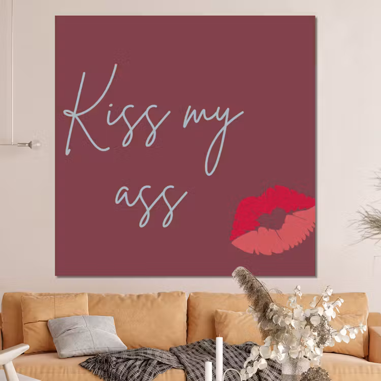 Forex - Kiss my ass - Lip - Bordeaux — 4