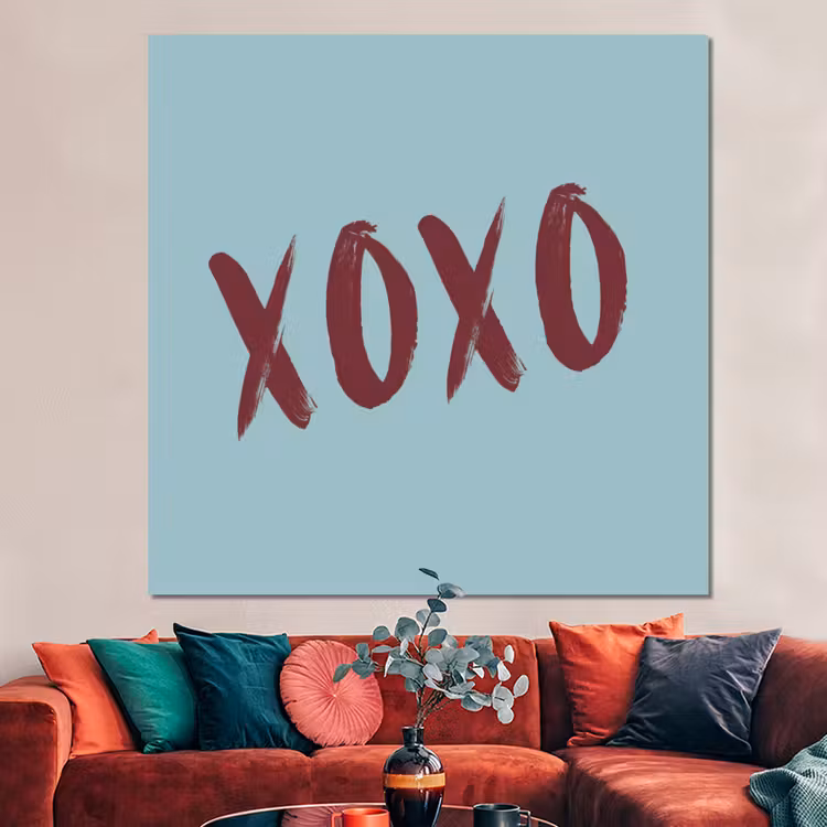 Forex - XOXO - Blauw - Rood — 3