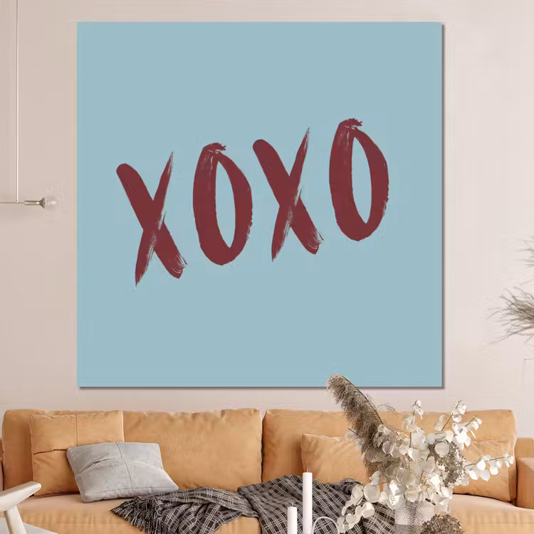 Forex - XOXO - Blauw - Rood — 4