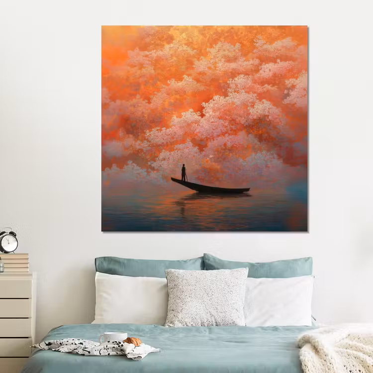 Forex - Zee - Boot - Wolken - Oranje — 2