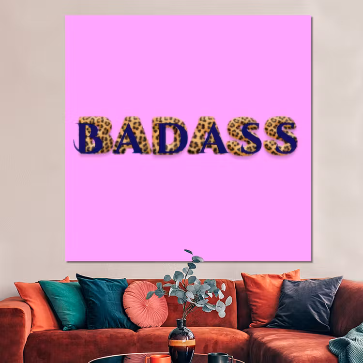 Forex - Felroze - Badass - Panterprint - Schaduw — 3