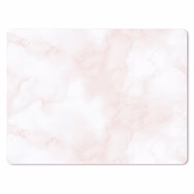 Muismat - Wolkenstructuur - Roze - Marmer