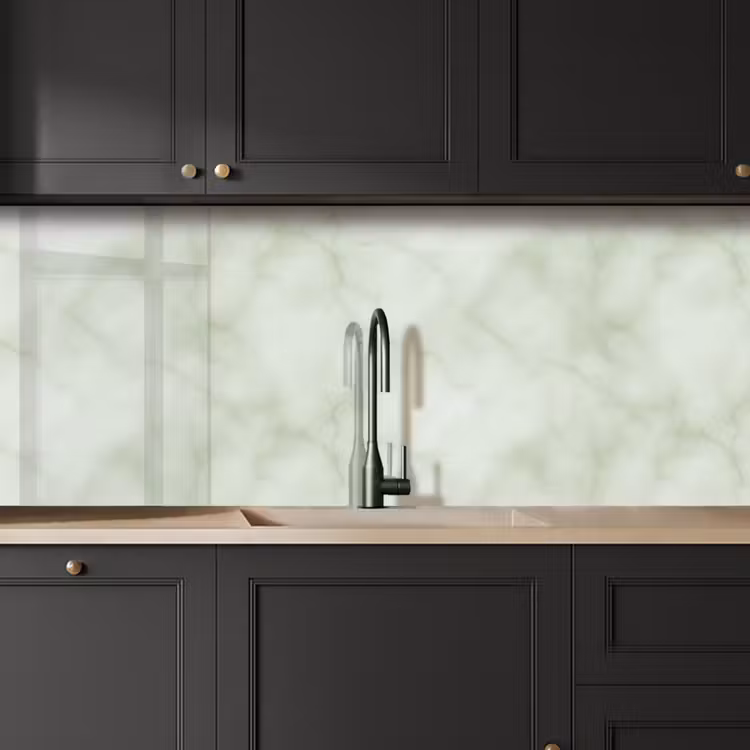 Keuken achterwand - Groen - Marmer - Aders — 6