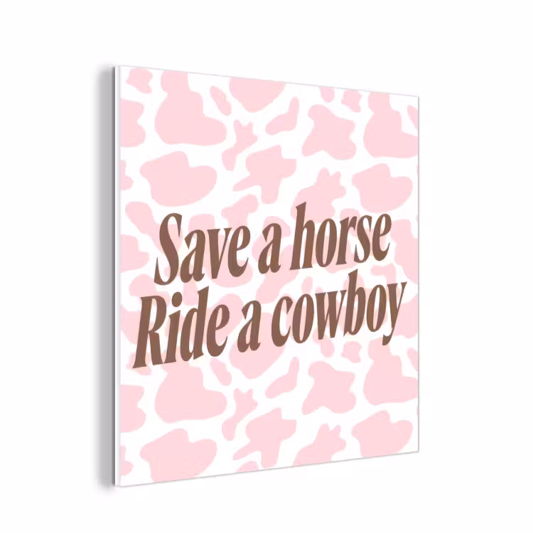 Forex - Koeienprint - Roze - Cowboy - Horse — 1
